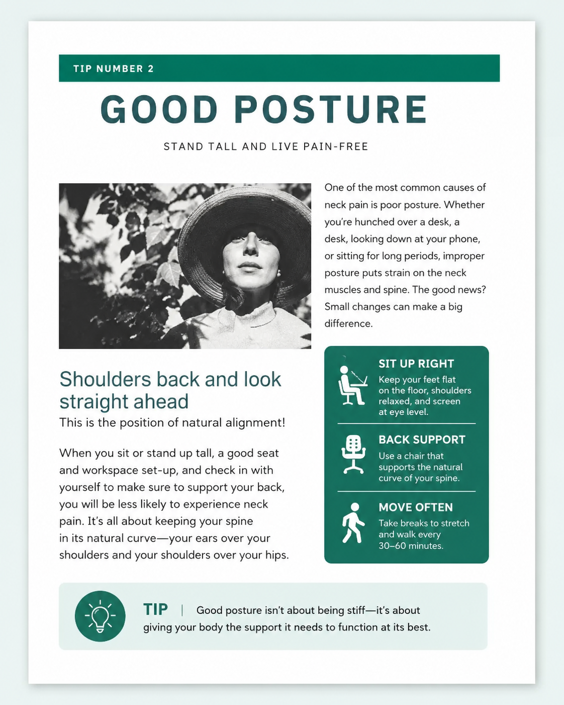 Good Posture Guide