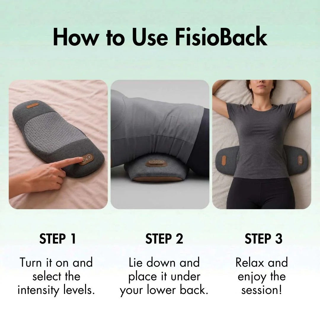 FisioBack® - 3 in 1 Back Massager